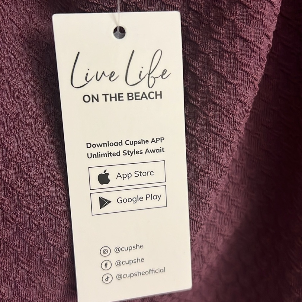 NWT CUPSHE one piece suit - Picture 6 of 11